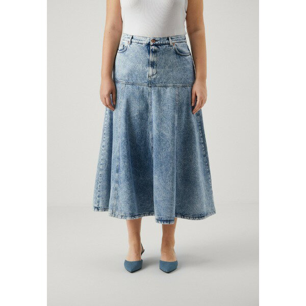 ޥʥʥǥ ǥ  ܥȥॹ FASCIA - Denim skirt - bluette