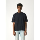 ボス メンズ サンダル シューズ Basic T-shirt - dark blue