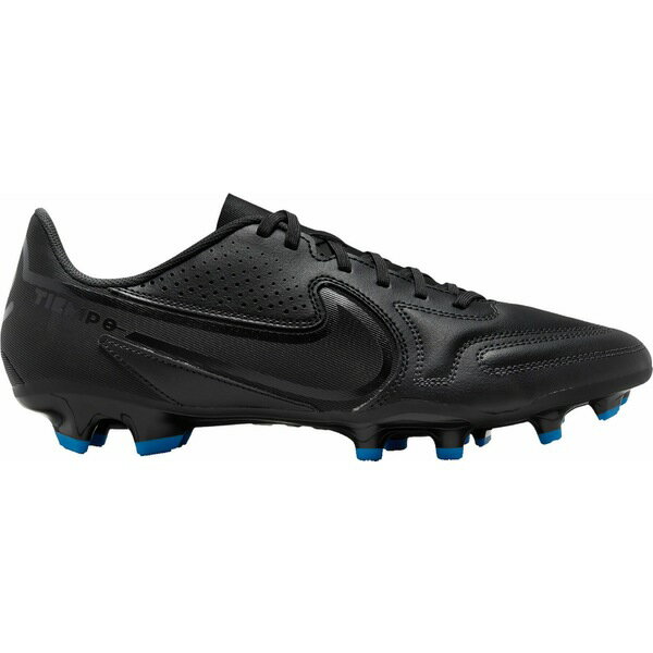 ナイキ レディース サッカー スポーツ Nike Tiempo Legend 9 Club FG Soccer Cleats Black/Blue