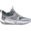 アンダーアーマー レディース バスケットボール スポーツ Under Armour Women's Flow Breakthru 3 Basketball Shoes Gray/White その1