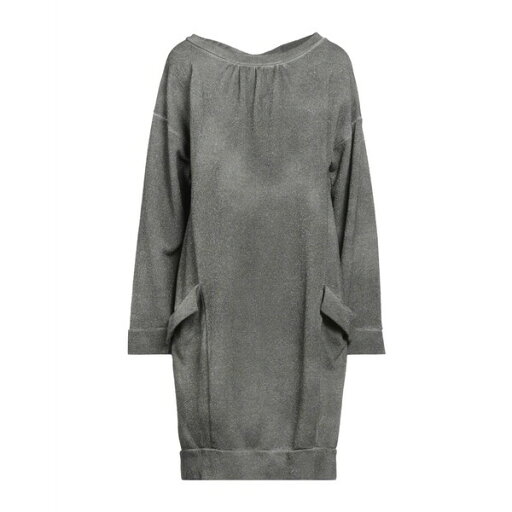 【送料無料】 マニラグレース レディース ワンピース トップス Mini dresses Grey 【送料無料】 マニラグレース レディース ワンピース トップス Mini dresses Grey