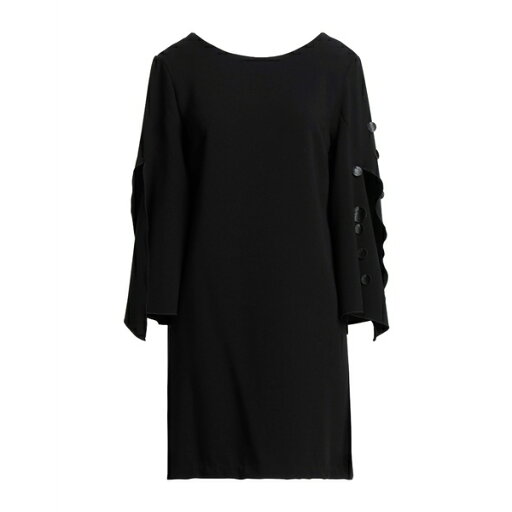 【送料無料】 エリサ カヴァレッティ バイ ダニエラ ダッラヴァッレ レディース ワンピース トップス Mini dresses Black 【送料無料】 エリサ カヴァレッティ バイ ダニエラ ダッラヴァッレ レディース ワンピース トップス Mini dresses Black