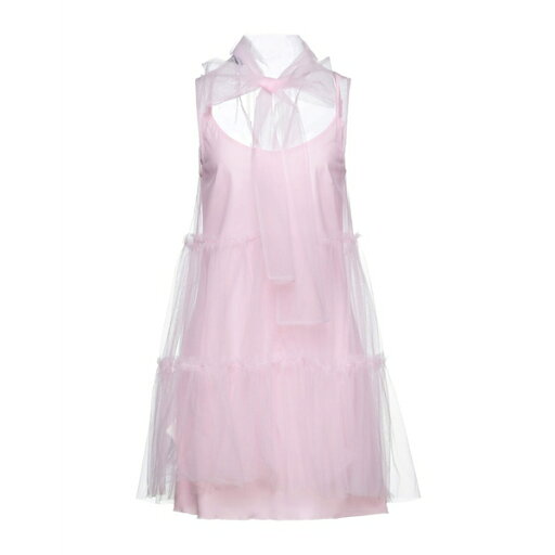 【送料無料】 ボロガーノ レディース ワンピース トップス Mini dresses Pink 【送料無料】 ボロガーノ レディース ワンピース トップス Mini dresses Pink