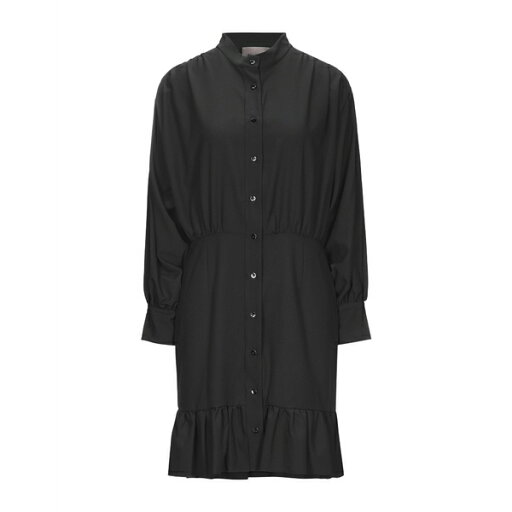 【送料無料】 マリウッチャ レディース ワンピース トップス Mini dresses Black 【送料無料】 マリウッチャ レディース ワンピース トップス Mini dresses Black