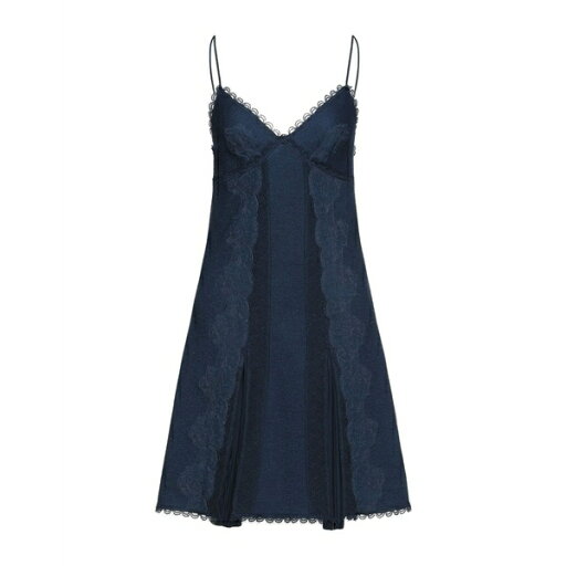 【送料無料】 エルマンノ シェルヴィーノ レディース ワンピース トップス Mini dresses Blue 【送料無料】 エルマンノ シェルヴィーノ レディース ワンピース トップス Mini dresses Blue