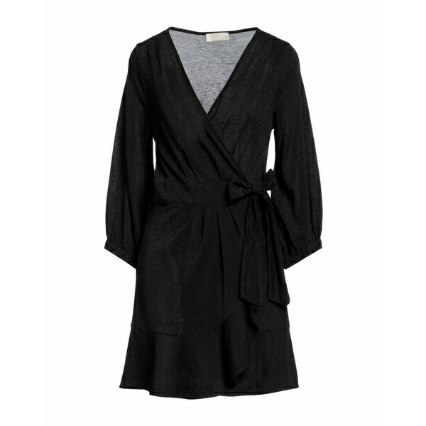 【送料無料】 モモン レディース ワンピース トップス Mini dresses Black