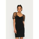 イーブン アンド オド レディース ワンピース トップス DRESS - Cocktail dress / Party dress - black