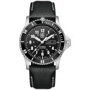 ルミノックス メンズ 腕時計 アクセサリー Men's Swiss Automatic Sport Timer Black Leather Strap Watch 42mm No Color その1