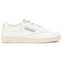 Reebok [{bN fB[X Xj[J[  Reebok Club C 85  TCY US W 8W Chalk (Women's)