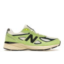 New Balance ニューバランス メンズ スニーカー 【New Balance 990v4 MiUSA Teddy Hi-Lite】 サイズ US_6.5(24.5cm) Hi-Res/White
