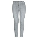 PATRIZIA PEPE パトリツィア ペペ デニムパンツ ボトムス レディース Denim pants Light grey