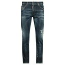 【送料無料】 ディースクエアード メンズ デニムパンツ ボトムス Jeans Blue