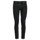 【送料無料】 ディースクエアード メンズ デニムパンツ ボトムス Jeans Black(4)