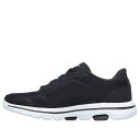 Skechers スケッチャーズ レディース スニーカー 【Skechers Go Walk Cushioning Lightweight Casual Sports Shoe Black 15902-BKW】 サイズ US_8(25.0cm)(4)