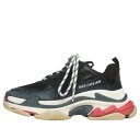 Balenciaga バレンシアガ レディース スニーカー 【Balenciaga Triple S Sneaker 'Black Red'】 サイズ US_7(24.0cm)(4)