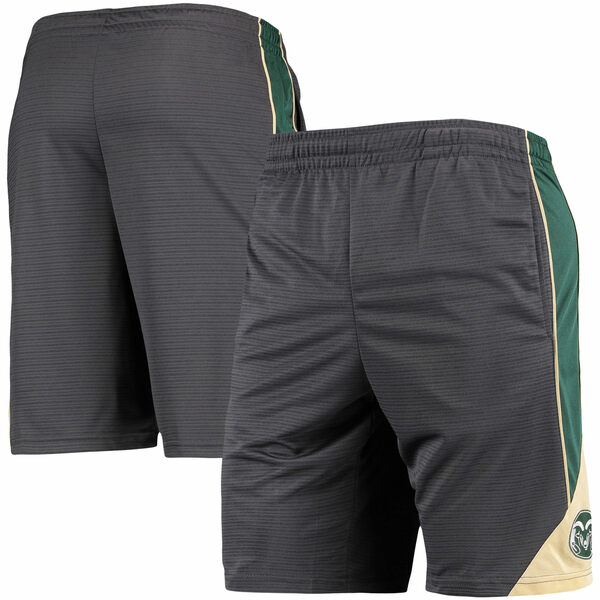 コロシアム メンズ ハーフ&ショーツ ボトムス Colorado State Rams Colosseum Team Turnover Shorts Charcoal