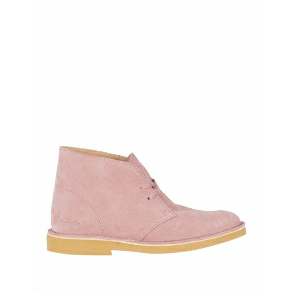 【送料無料】 クラークス レディース ブーツ シューズ Ankle boots Pink