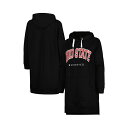 ゲームデイ レディース パーカー スウェットシャツ アウター Women 039 s Black Ohio State Buckeyes Take a Knee Raglan Hooded Sweatshirt Dress Black