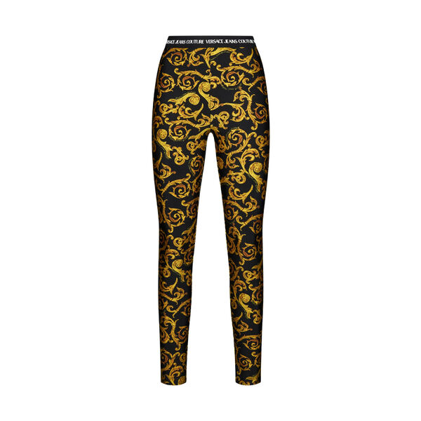 ベルサーチ レディース カジュアルパンツ ボトムス Pants Black gold