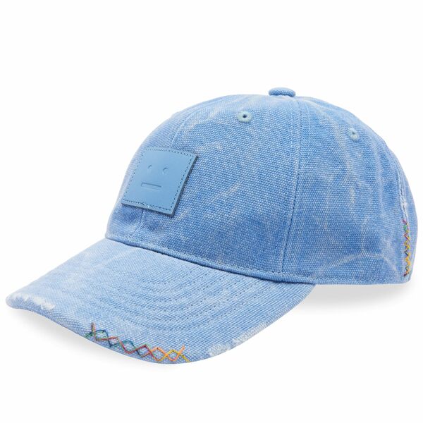 楽天astyアクネ ストゥディオズ レディース 帽子 アクセサリー Acne Studios Cunov Canvas Face Cap Blue