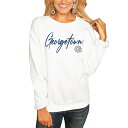 ゲームデイ レディース パーカー スウェットシャツ アウター Georgetown Hoyas Women 039 s Win the Day Pullover Sweatshirt White