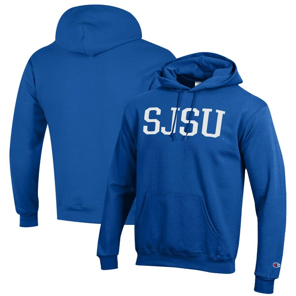 ԥ  ѡåȥ  San Jose State Spartans Champion Eco Powerblend Pullover Hoodie Royal