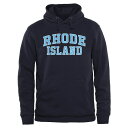 ファナティクス メンズ パーカー・スウェットシャツ アウター Rhode Island Rams Everyday Pullover Hoodie Navy