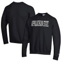 チャンピオン メンズ パーカー・スウェットシャツ アウター Appalachian State Mountaineers Champion Eco Powerblend Crewneck Sweatshirt Black