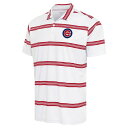 アンティグア メンズ ポロシャツ トップス Chicago Cubs Antigua Groove Polo White/Red