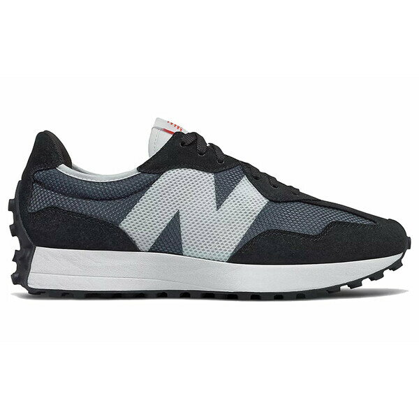 New Balance ニューバランス メンズ スニーカー 【New Balance 327 'Black White' MS327BC】 サイズ US_9.5(27.5cm)