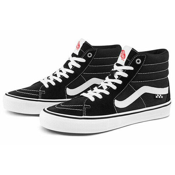 Vans バンズ メンズ スニーカー 【Vans Skate SK8-HI 'Checkerboard - Black White' VN0A5FCCY28】 サイズ US_8.5(26.5cm)
