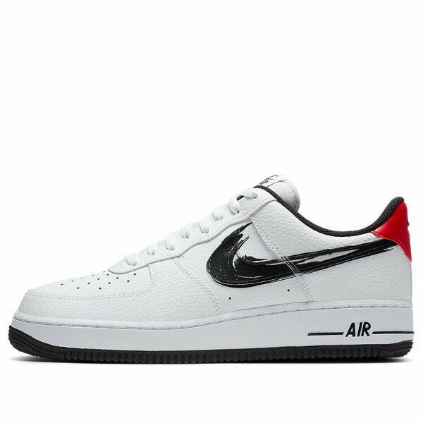 Nike ナイキ メンズ スニーカー 【Nike Air Force 1 Low 'Brushstroke - White' DA4657-100】 サイズ US_7.5(25.5cm)