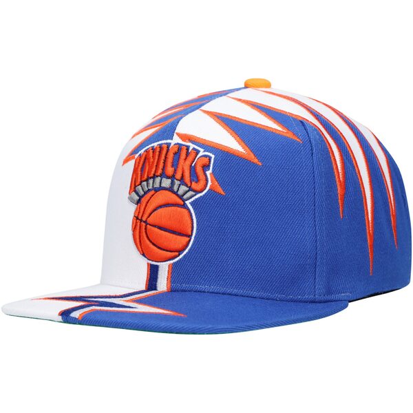 楽天astyミッチェル&ネス メンズ 帽子 アクセサリー New York Knicks Mitchell & Ness x Lids Hardwood Classics Shockwave Snapback Hat White