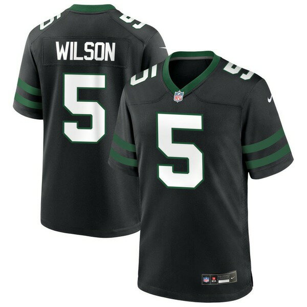 ナイキ メンズ ユニフォーム トップス New York Jets Nike Alternate Custom Game Jersey Legacy Black