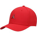 ジョーダン メンズ 帽子 アクセサリー Jordan Brand Metal Logo Adjustable Hat Red