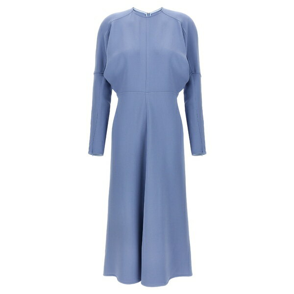 ヴィクトリア ベッカム レディース ワンピース トップス 'dolman Midi' Dress Light Blue