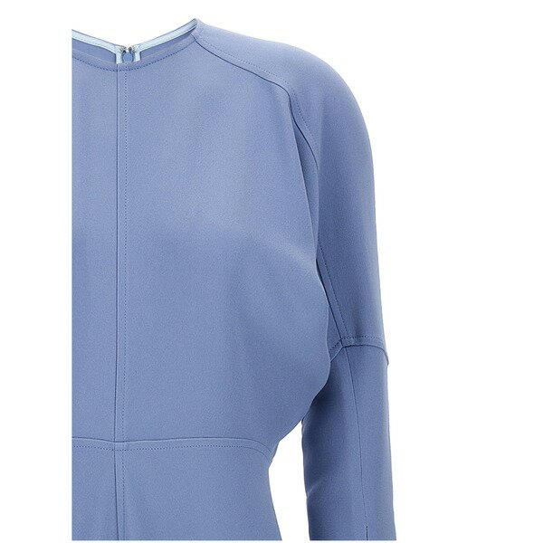 ヴィクトリア ベッカム レディース ワンピース トップス 'dolman Midi' Dress Light Blue