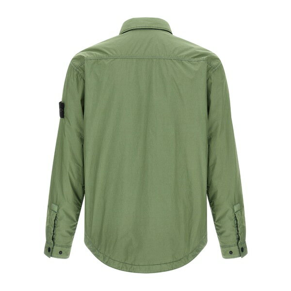 ストーンアイランド メンズ ジャケット＆ブルゾン アウター 'garment Dyed Crinkle Reps Ny' Jacket Green