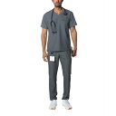 メンバーズオンリー メンズ カジュアルパンツ ボトムス Men's Hampton Open Bottom Scrub Pants for Men Graphite(4)
