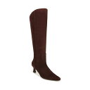 ナチュライザー レディース ブーツ シューズ Deesha Tall Dress Boots Mahogany Brown Suede