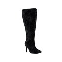 ファッションフィギュアー レディース ブーツ シューズ Women's Lisette Boot - Wide Width Black velvet