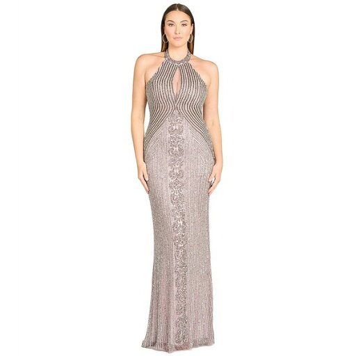 ララ レディース ワンピース トップス Women's Halter Neck Dress with Keyhole Lilac ララ レディース ワンピース トップス Women's Halter Neck Dress with Keyhole Lilac