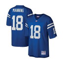 ミッチェル&ネス メンズ シャツ トップス Men's Peyton Manning Royal Indianapolis Colts Legacy Replica Jersey Royal(4)