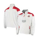 コロンビア メンズ パーカー・スウェットシャツ アウター Men's Oklahoma Sooners Santa Ana Anorak Quarter-Zip Jacket White(4)