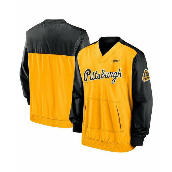 ʥ  㥱åȡ֥륾  Men's Black, Gold Pittsburgh Pirates Coopersto...