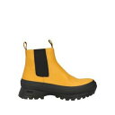 【送料無料】 ジル・サンダー メンズ ブーツ シューズ Ankle boots Yellow