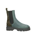 【送料無料】 ハイ レディース ブーツ シューズ Ankle boots Dark green