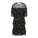 BE BLUMARINE ビーブルマリン ワンピース トップス レディース Short dresses Black