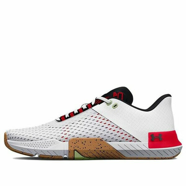 Under Armour アンダーアーマー メンズ スニーカー 【Under Armour TriBase Reign 4 'White Radio Red'..