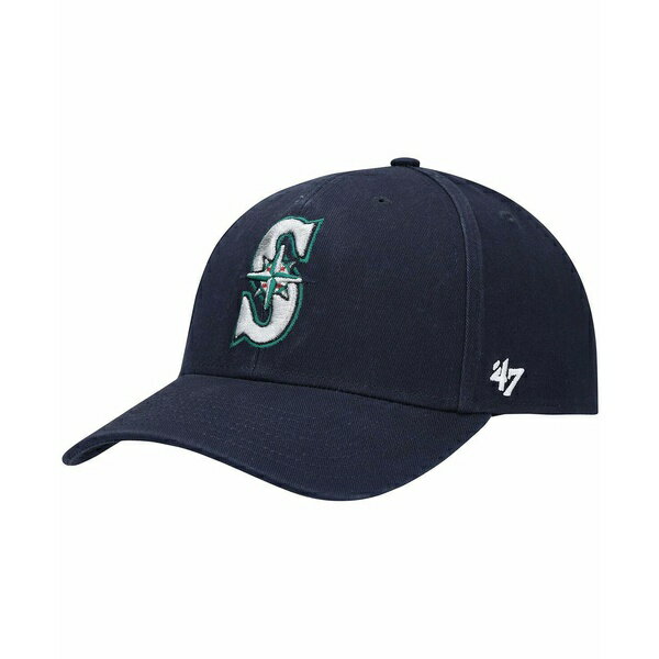 47ブランド レディース 帽子 アクセサリー Men's Navy Seattle Mariners Legend MVP Adjustable Hat Navy